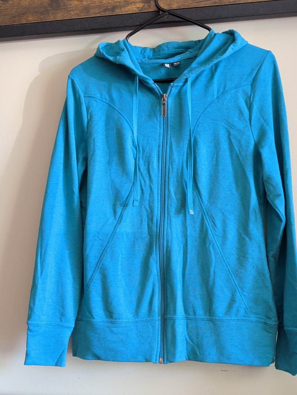 Women’s Teal Zip-Up Hoodie